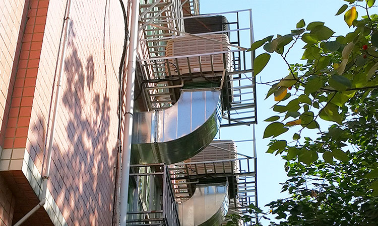 Ventilation et refroidissement des salles de données