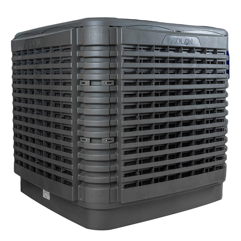 Refroidisseur d'air par évaporation d'eau industriel AZL25-ZX30C 25 000 flux d'air pour système de refroidissement par évaporation d'atelier - Aolan