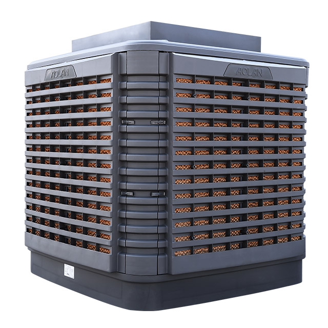 AZL25-ZX32C Conduit Ventiler 25000m3/h Débit d'air Refroidisseur d'air industriel Ventilateur de ventilation Nouveau refroidissement par eau industriel - Aolan