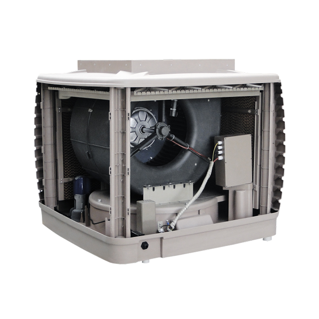 Ventilateur centrifuge à moteur sans balais CC AZL18-LX10CZ, refroidisseur d'air industriel par évaporation avec 18 000 cmh - Aolan
