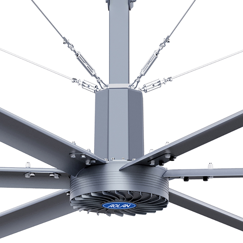 Ventilateur de plafond industriel HVLS ADS-G37AS/AM de 3,7 m de diamètre (PMS) - Aolan