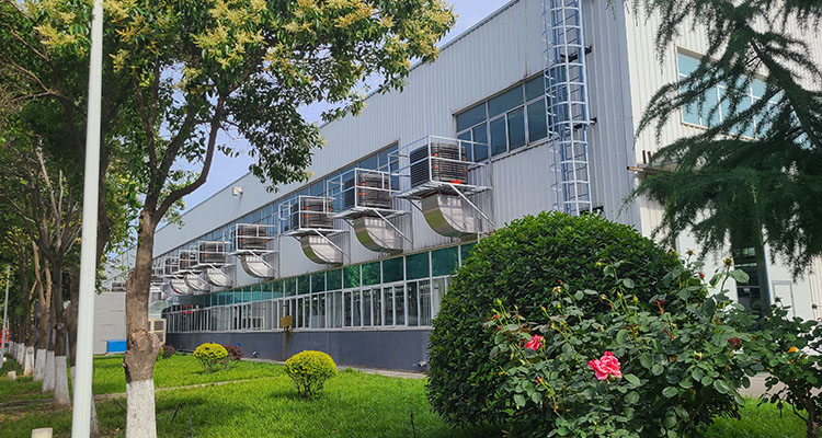 Projet de ventilation et de refroidissement des ateliers d'une entreprise de pièces automobiles du Henan