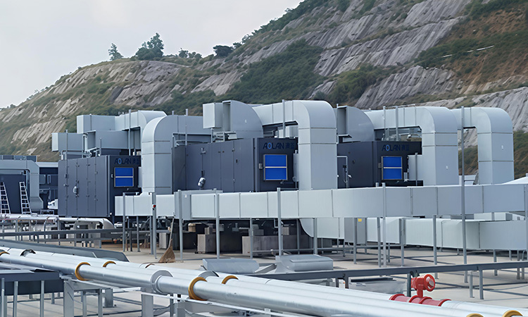 Projet de climatisation à dessiccation liquide du Centre de recherche scientifique de Hangzhou