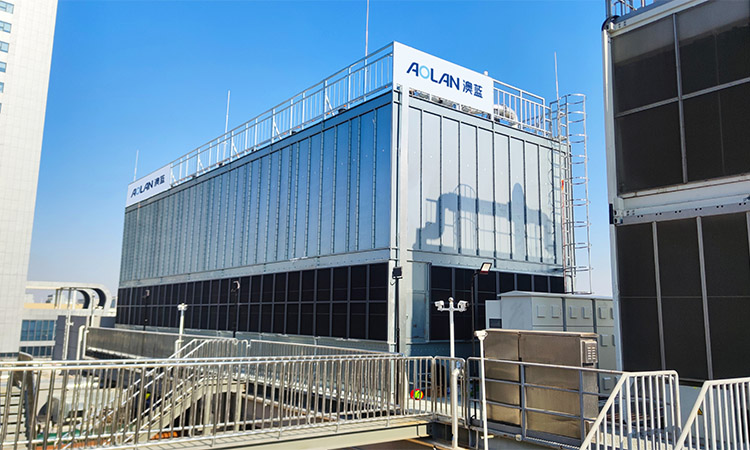 Projet de tour de refroidissement évaporatif indirect du centre de données de Wuhan